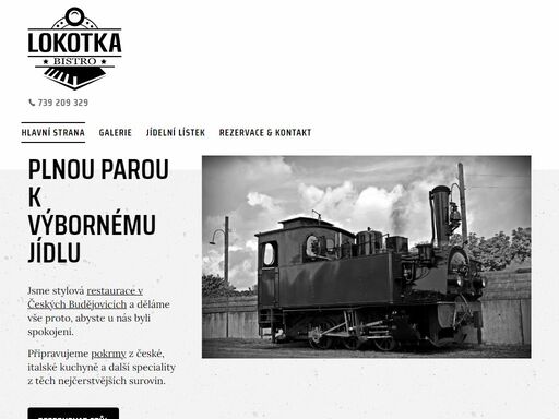 jsme stylové budějovické bistro a děláme vše proto, abyste u nás byli spokojeni. připravujeme pokrmy z české a italské kuchyně a další speciality z těch nejčerstvějších surovin.