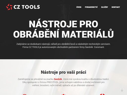 dodávka nástrojů, nářadí pro obrábění kovů a následný technický servis. ?firma cz tools je autorizovaným obchodním partnerem firmy sandvik  coromant.