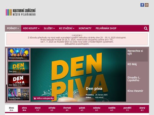 prezentačný klientsky web