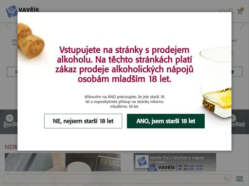 vavřík evj havířov, akce a vždy výhodně v širokém sortimentu. nabízíme pivo, víno, nealko i alko nápoje, kávu. velkoobchod a maloobchod. telefon : 596 884 856.