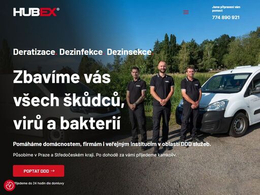 levně, spolehlivě a účinně vyhubíme myši, potkany, štěnice, vosy, šváby či provedeme dezinfekci a fumigaci zemědělské haly.