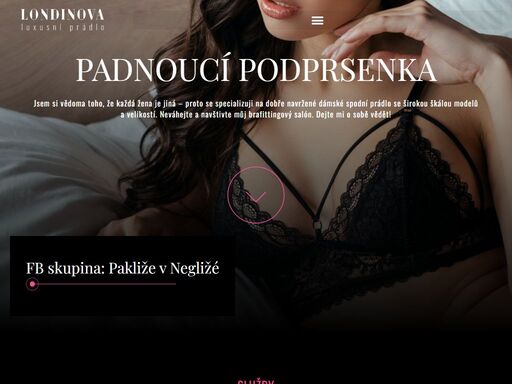 ráda bych vám představila svůj brafittingový salón. jde o nový trend ve výběru, vyzkoušení a nákupu spodního prádla.