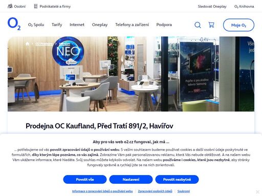 prodejna havířov - oc kaufland, před tratí 891/2. o2 služby, telefony, zařízení a příslušenství nebo profesionální podpora a spoustu dalšího, to nabízejí všechny naše značkové prodejny.