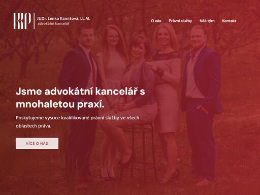 jsme advokátní kancelář s mnohaletou praxí.