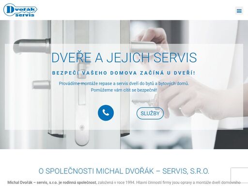 komplexní služby v oblasti servisu, montáže i revitalizace bytových dveří a certifikovaná výroba ocelových dveří pro bytové domy.