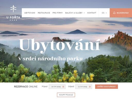 resort u fořta nabízí ubytování v národním parku české švýcarsko. naše restaurace vaří moderní českou kuchyni z místních sezonních surovin od vybraných lokálních výrobců.