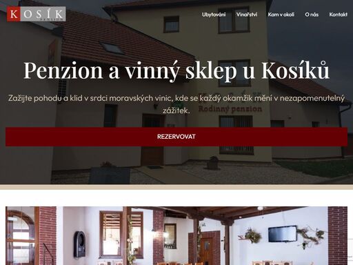 ubytujte se v penzionu u kosíků v tvrdonicích na jižní moravě. pohodlné a stylové ubytování v srdci vinařského kraje. ideální pro odpočinek.
