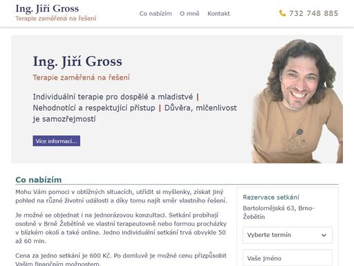 jiří gross - terapeut orientovaný na řešení