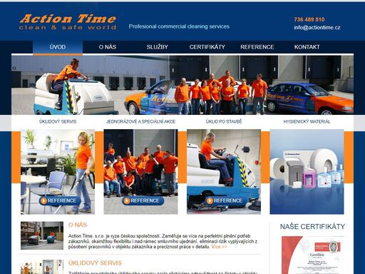 action time - clean & safe world