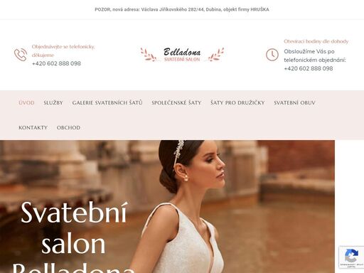 svatební salon belladona ostrava. půjčujeme i prodáváme svatební šaty, společenské šaty i obleky. zajistíme snubní prsteny, tisk oznámení...
