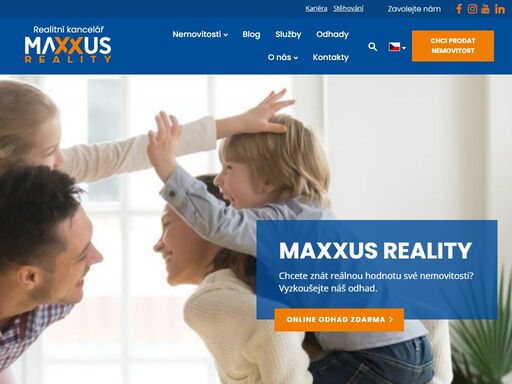 realitní kancelář praha | maxxus reality | prodej bytu praha | prodej domu praha | odhad nemovitosti zdarma