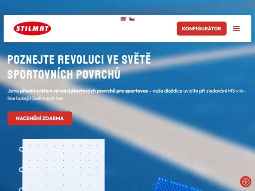 rodinná firma, která patří mezi přední světové dodavatele vnitřních/venkovních plastových povrchů pro sportovce