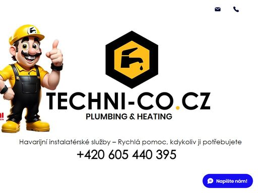 hledátě zedníka, instalatéra, malíře? zavolejte. jsme stavební firma z českých budějovic. jsme techni.co. 