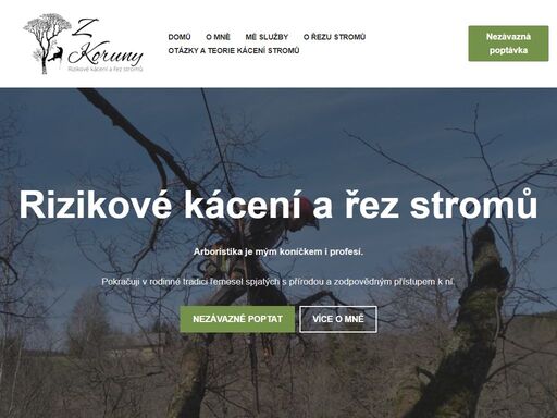 rizikové kácení, řez vzrostlých stromů a arboristika. bezpečnostní vazby, nezávazné konzultace i odvoz materiálu.