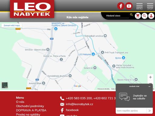 leo nábytek - e-shop, sedací soupravy, obývací stěny, dětské pokoje, kuchyně, ložnice, obývací pokoje, konferenční, pc stolky.