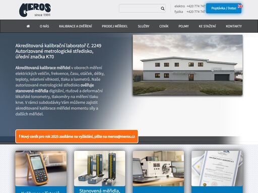 metrologické středisko se sídlem v rožnově pod radhoštěm