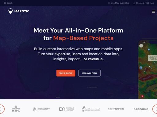 save resources spent on building user-friendly map projects and mobilee apps. build collaborative maps or visualize gps & spatial data.