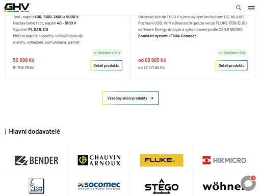 ghv trading.cz: vybavte se kvalitními měřicími přístroji nebo příslušenstvím na výrobu rozvaděčů. široký sortiment, osobní přístup a 30 let zkušeností.