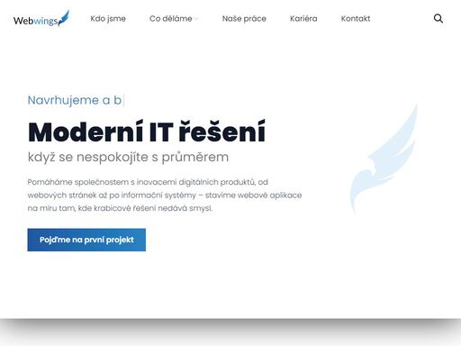 ? pomáháme společnostem s inovací informačních systémů, webových stránek a marketingem, aby uspěly u nás i ve světě.