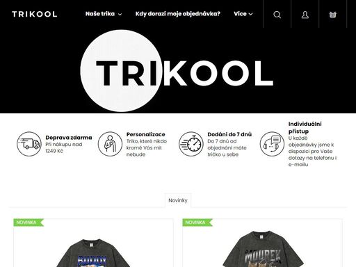 vítá vás trikool!. potřebujete skvělý a unikátní dárek pro sebe, svou milovanou polovičku, nebo někoho blízkého? pak jste na správném místě! náš kreativní tým s radostí vyrobí jedinečné triko na přání s motivy ať už domácích mazlíčků, nebo třeba portrétů těch nejmilovanějších. 
 
pakliže potřebujete pomoci s…