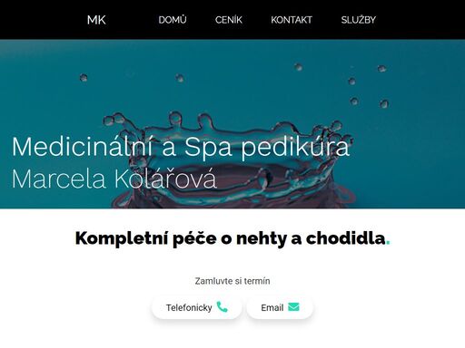 medicinální pedikúra-luxusní spa pedikúra-nehtová modeláž na nohou-pedikúra hradec králové