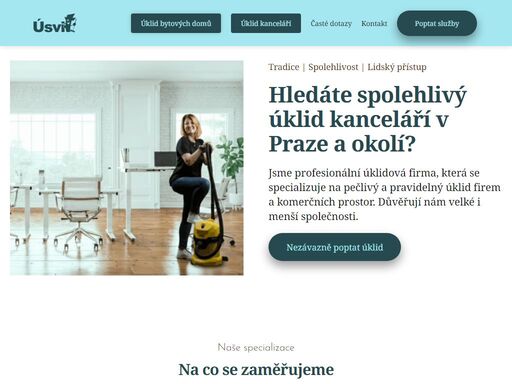 zajišťujeme spolehlivý a precizní úklid v praze a okolí. udržujeme čistotu kanceláří i bytových domů. volejte 603 417 254. pošlete nám poptávku.