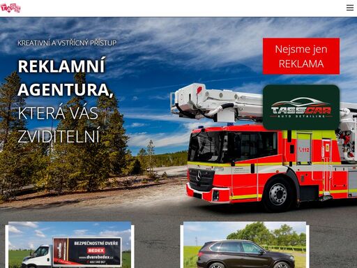 velkoplošny´ tisk plakátů a samolepek, tónování autoskel a polepy automobilů, reklama na auta od reklamní agentury tass. tuningové polepy vozidel. 