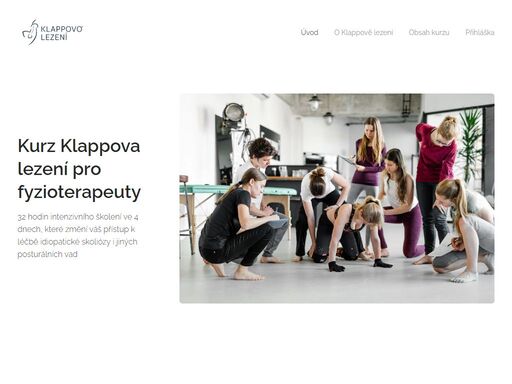kurz klappova lezení pro fyzioterapeuty