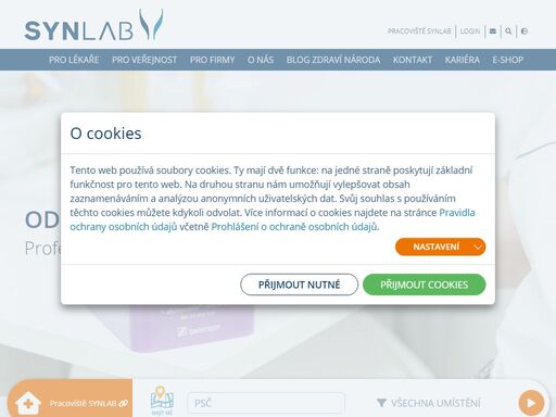 synlab v české republice patří s přibližně 980 zaměstnanci mezi největší laboratorní uskupení, které poskytuje přesnou a rychlou diagnostiku.