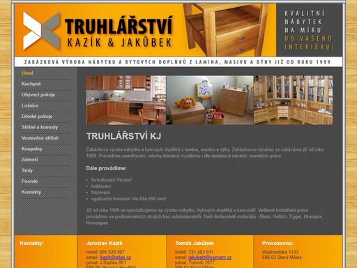 truhlářství kj | nábytek na míru