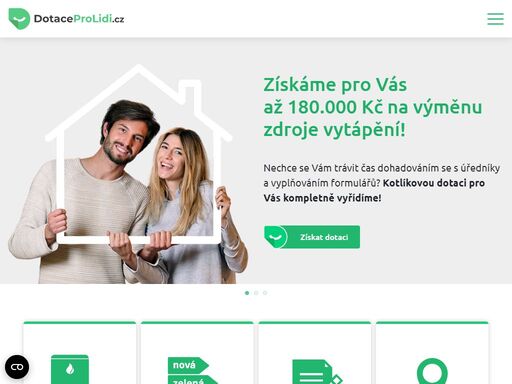 nechce se vám trávit čas dohadováním se s úředníky a vyplňováním formulářů? kotlíkovou dotaci pro vás kompletně vyřídíme!