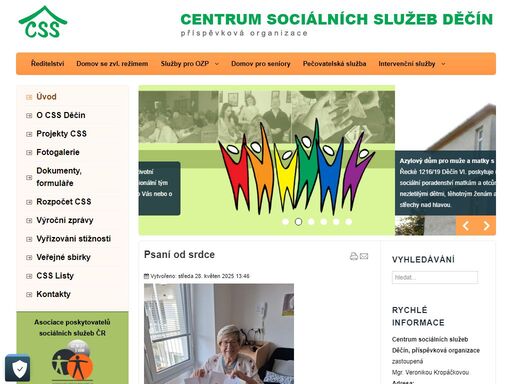 centrum sociálních služeb děčín