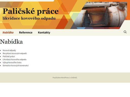 paličské práce, demontáž konstrukcí, výkup kovového odpadu v čr i zahraničí