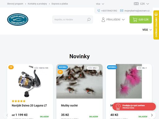 www.mojerybarina.cz