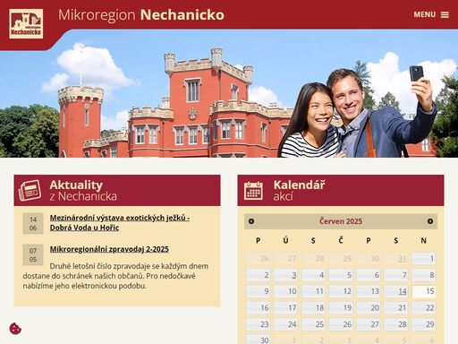 mikroregion nechanicko vznikl registrací u dnes už bývalého okresního úřadu hradec králové dne 1.3.2002, v tu dobu ještě s osmnácti zakládajícími obcemi. k dnešnímu dni (15.11. 2016) je členských obcí 20.