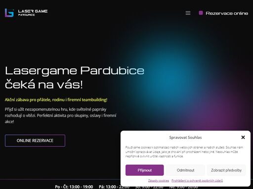 objev svět laserové zábavy v pardubicích! ideální místo pro přátele, rodinu i firemní akce. adrenalin, světelné efekty a nezapomenutelné zážitky!