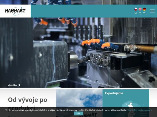 hanhart morkovice je společností zaměřující se na vývoj, výrobu a prodej zapalovacích systémů, navíjených součástí a v neposlední řadě rovněž na třískové obrábění a tváření za studena – lisování.