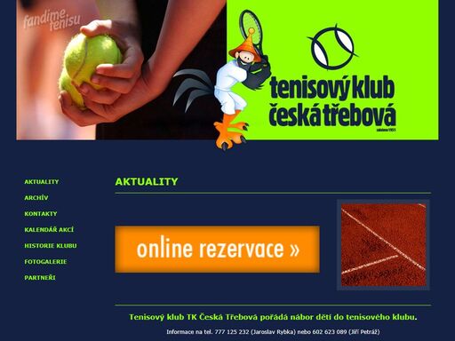 tenis česká třebová