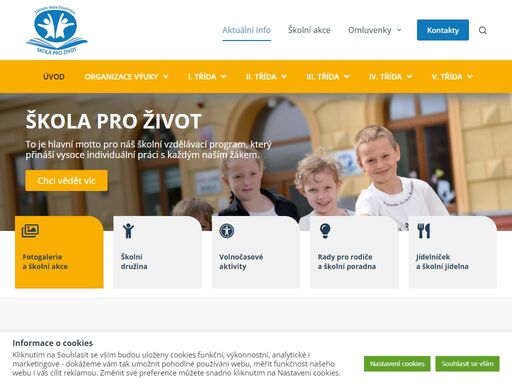 škola pro život - to je hlavní motto pro náš školní vzdělávací program, který přináší vysoce individuální práci s každým naším žákem. zš strachotice, okres znojmo - příspěvková organizace.