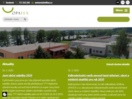 do našich skladů denně přicestuje zhruba 50 tun textilu z celého světa. dovážíme značkovou, kvalitní módu za rozumnou cenu. zjistěte více informací na našem webu.
