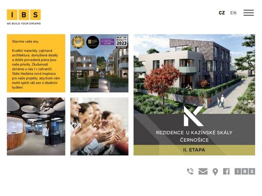 stavíme vaše sny. kvalitní materiály, zajímavá architektura, domyšlené detaily a dobře provedená práce jsou naše priority. zkušenosti...
