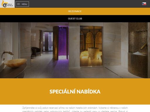 gala hotels, the hotel group in mariánské lázně