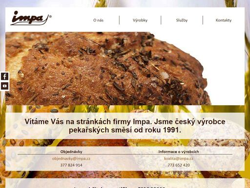 výroba a prodej pekařských směsí, poradenství a technologický servis. nabízíme přípravky pro běžné, vícezrnné pečivo, chléb a další pekařské směsi.