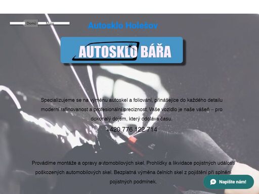 autosklo holešov
specializujeme se na výměnu autoskel a foliování, přinášejíce do každého detailu moderní rafinovanost a profesionální preciznost. vaše vozidlo je naše vášeň – pro dokonalý dojem, který odolává času.
nabízíme vysoce kvalitní auto fólie, které byly vyvinuty pro ztížené podmínky aplikace na zaoblené prosklené plochy u automobilů. vynikají nejlepšími optickými a technickými vlastnostmi. 
mimořádně odolná tvrzená povrchová vrstva zaručuje maximální ochranu folie proti poškrábání.

