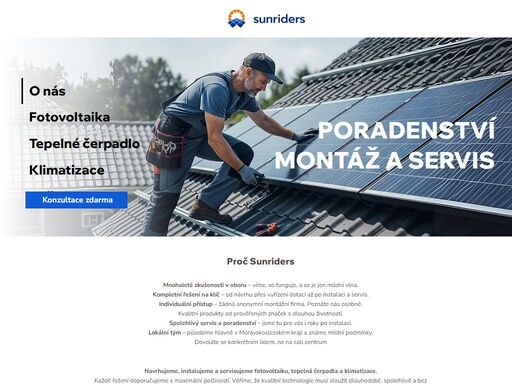 každý dům je jiný. a každá rodina má jiné potřeby. proto vám pomůžeme navrhnout fotovoltaiku, klimatizaci nebo tepelné čerpadlo tak, aby to dávalo smysl právě u vás – technicky, finančně i lidsky.