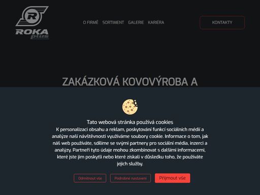 jsme česká společnost, která se zabývá zakázkovou a malosériovou kovovýrobou a zámečnictvím. působíme na českém trhu již několik desetiletí. naše řemeslná dovednost a know-how se rodila dávno v minulém století v čkd v pražských vysočanech. naše služby poskytujeme z mirošovic našim zákazníkům již od roku 1992.