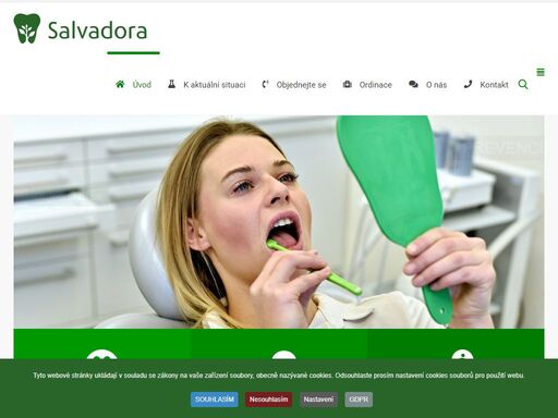 komplexní služby v oblasti stomatologie, dentální hygieny, zubní péče, stomatochirurgie, implantologie a ortodoncie. přijímáme nové pacienty!