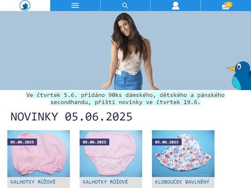 rodinný second hand kosáček - second-hand.cz
