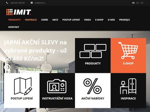 výroba a prodej obkladů keraton z betonu pro použití v exteriéru i interiéru a stavební chemie imit systém.