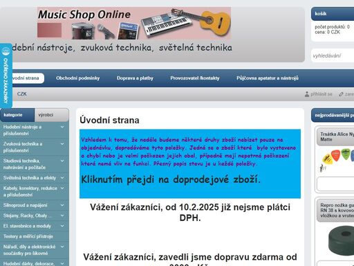 www.musicshoponline.cz